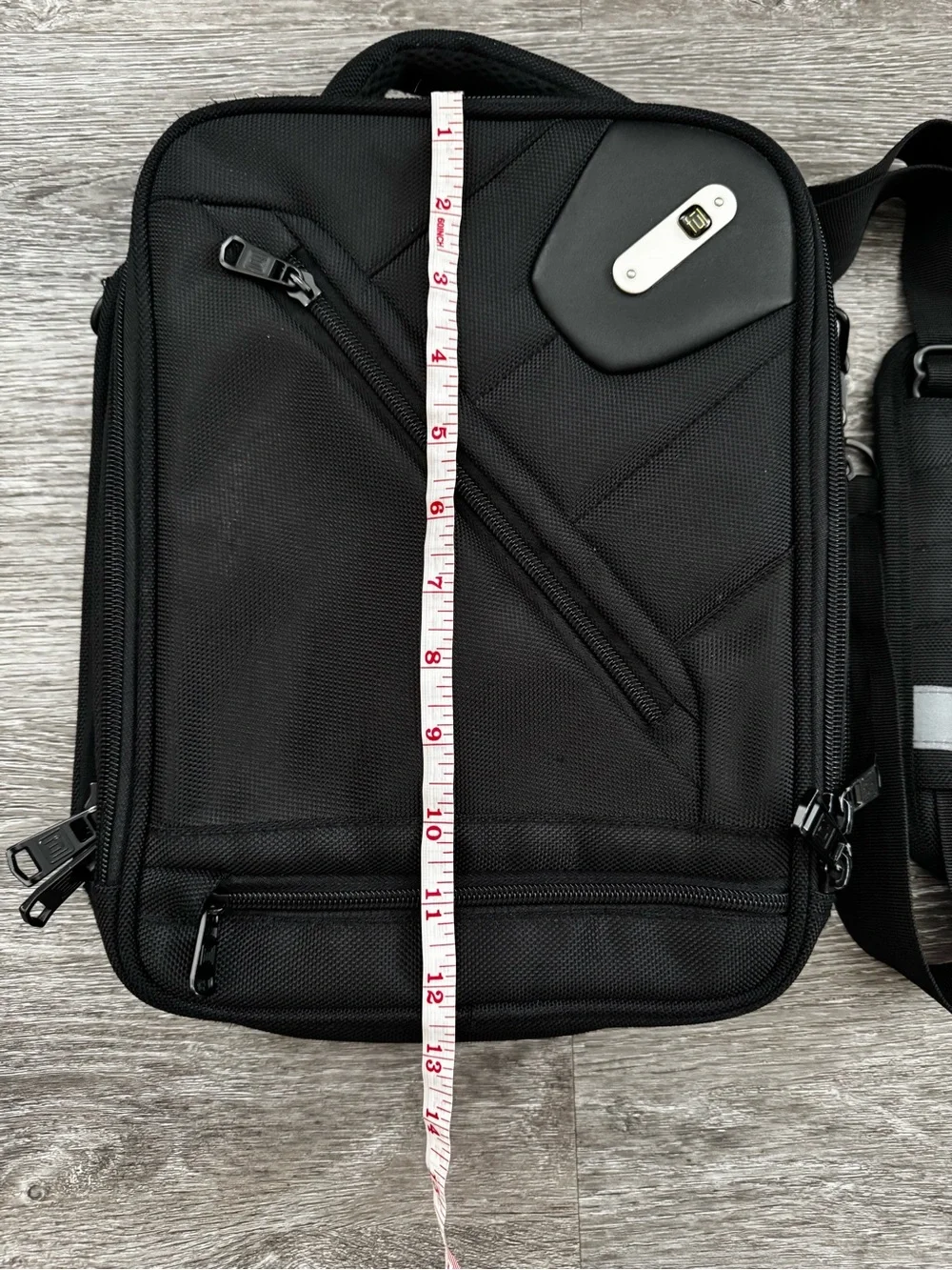Fūl Crossbody Tablet Laptop Organizer Bag in Black